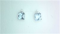 Ohrringe Oxygène Dame Classic in Weißgold Acquamarina 2.00 Ct 8000612062 - 8000612062